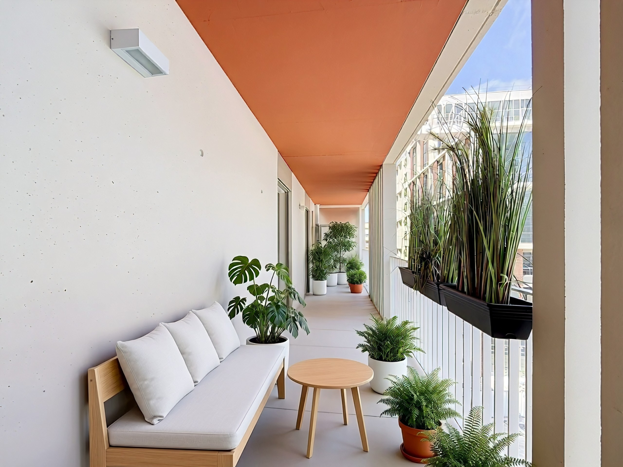 Appartement T3 au troisième étage avec terrasse et parking